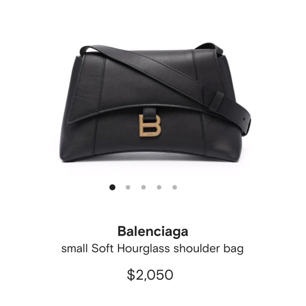 Balenciaga small Soft Hourglass shoulder bag